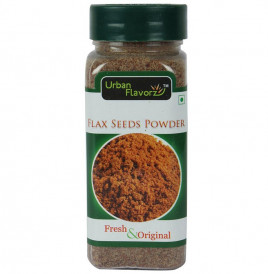Urban Flavorz Flax Seeds Powder   Bottle  80 grams